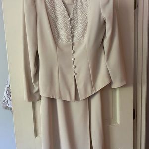 Mother of Bride/Groom. Donna Morgan size 8 light coffee color